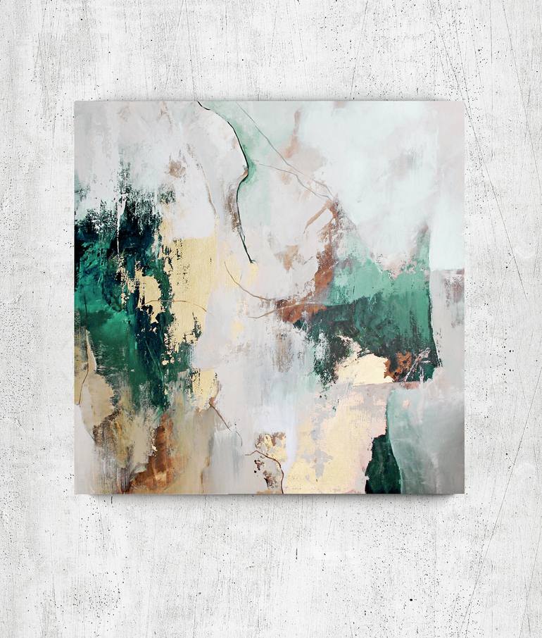 Original Abstract Expressionism Abstract Painting by Yana Sagan