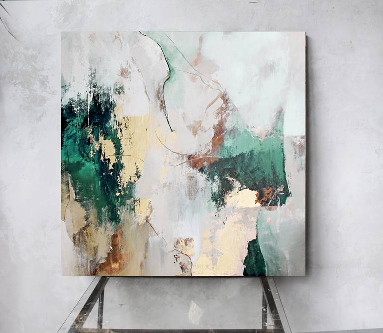 Original Abstract Expressionism Abstract Painting by Yana Sagan