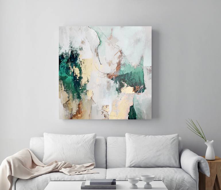 Original Abstract Expressionism Abstract Painting by Yana Sagan