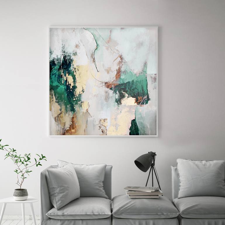 Original Abstract Expressionism Abstract Painting by Yana Sagan