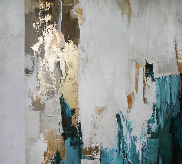 Original Abstract Expressionism Abstract Painting by Yana Sagan