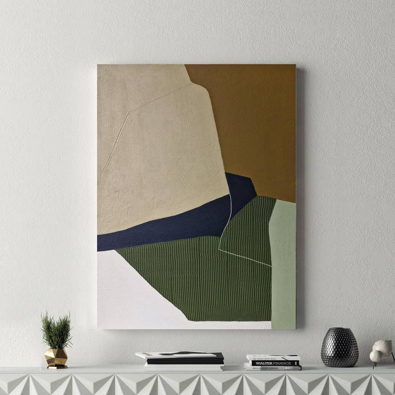 Original Minimalism Abstract Painting by Yana Sagan