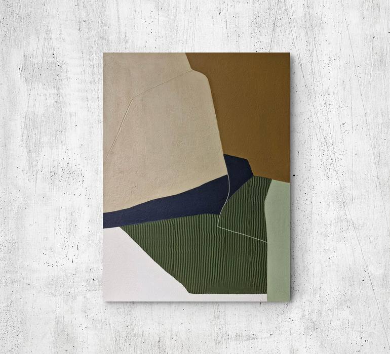 Original Minimalism Abstract Painting by Yana Sagan