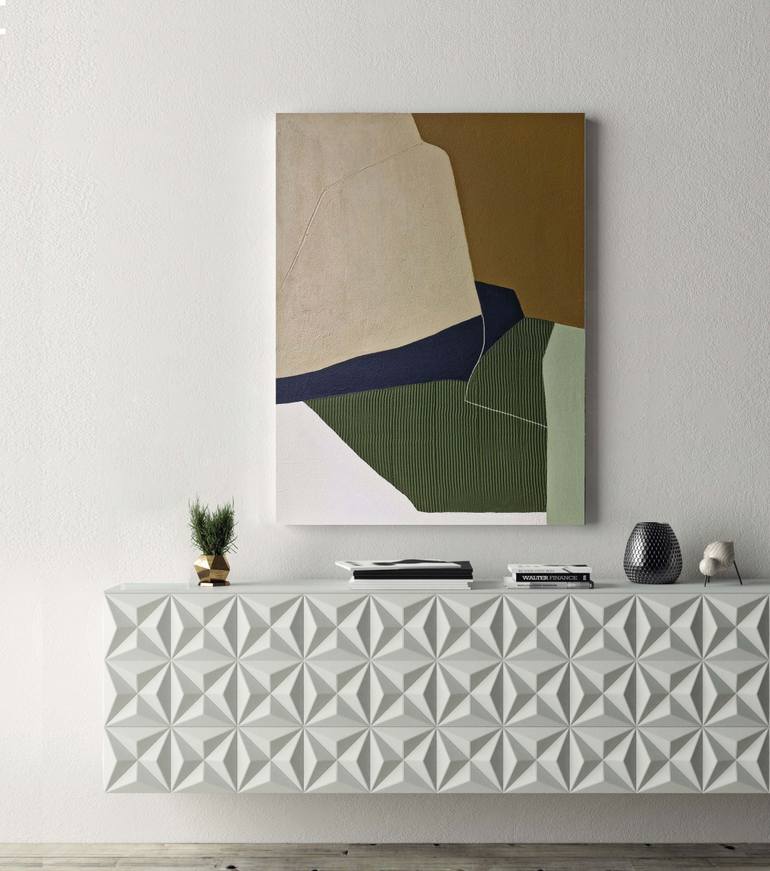 Original Minimalism Abstract Painting by Yana Sagan