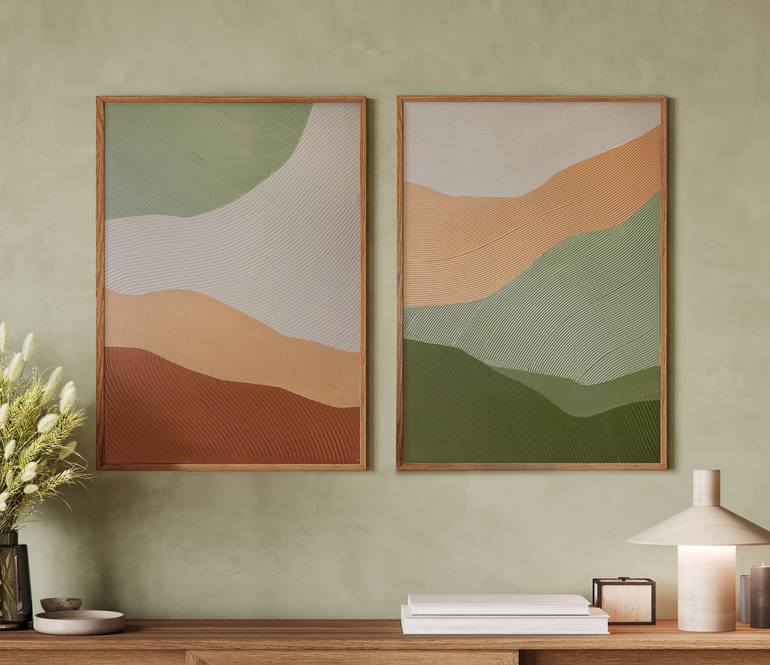 Original Contemporary Abstract Painting by Yana Sagan