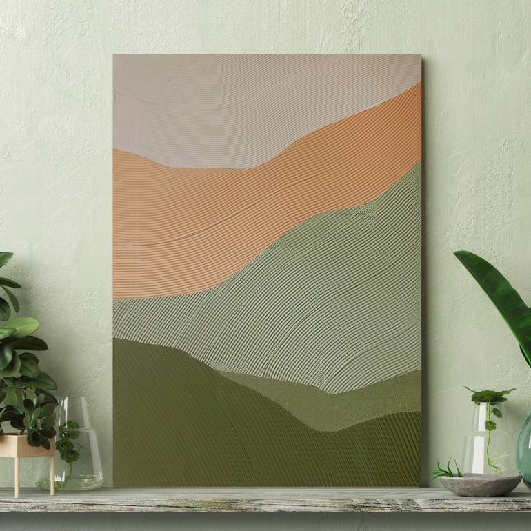Original Contemporary Abstract Painting by Yana Sagan