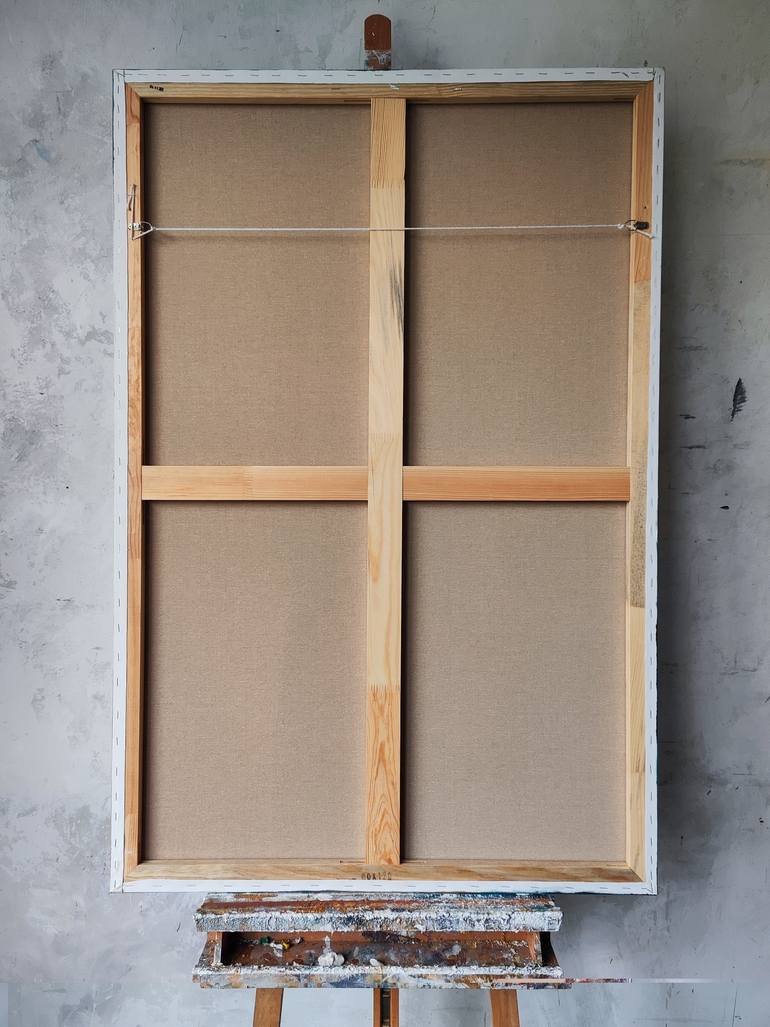 Original Abstract Expressionism Abstract Painting by Yana Sagan