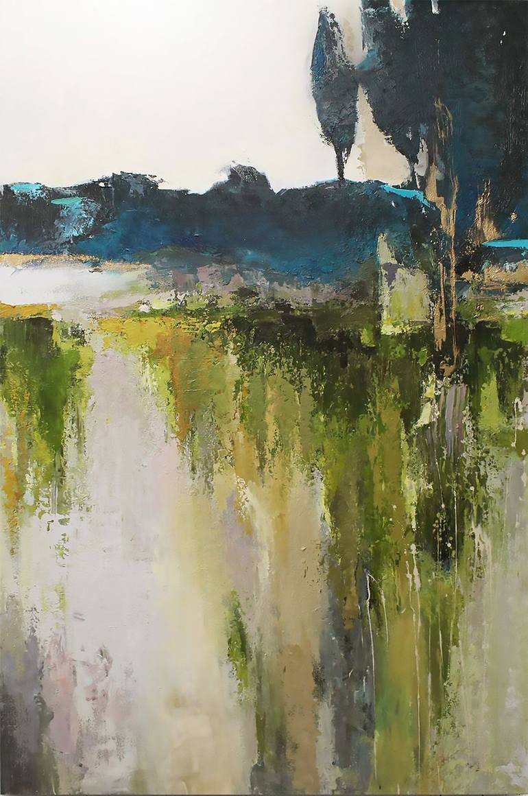 Print of Abstract Expressionism Abstract Paintings by Yana Chornobrovkinа