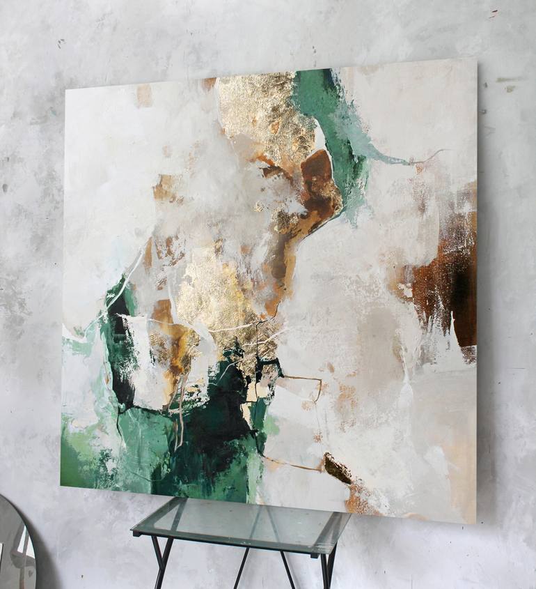 Original Abstract Expressionism Abstract Painting by Yana Sagan