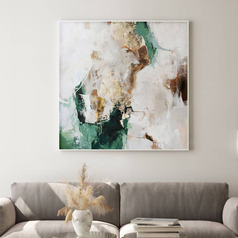 Original Abstract Expressionism Abstract Painting by Yana Sagan