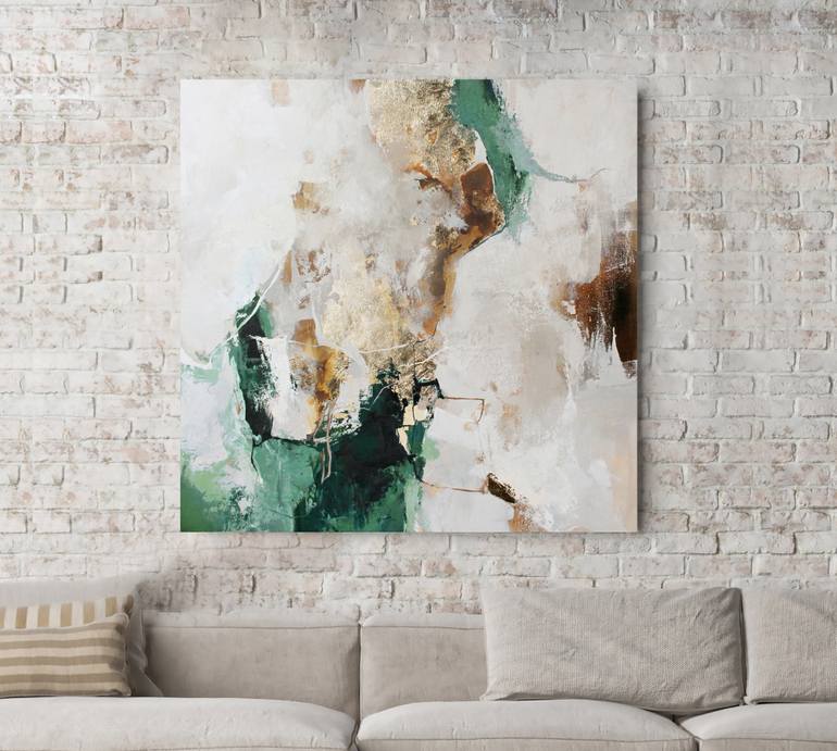 Original Abstract Expressionism Abstract Painting by Yana Sagan