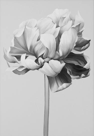 Original Abstract Floral Paintings by Yana Chornobrovkinа
