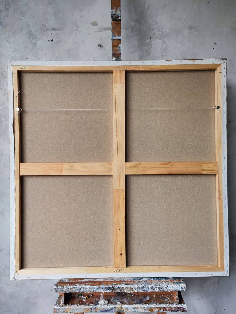 Original Abstract Floral Painting by Yana Sagan