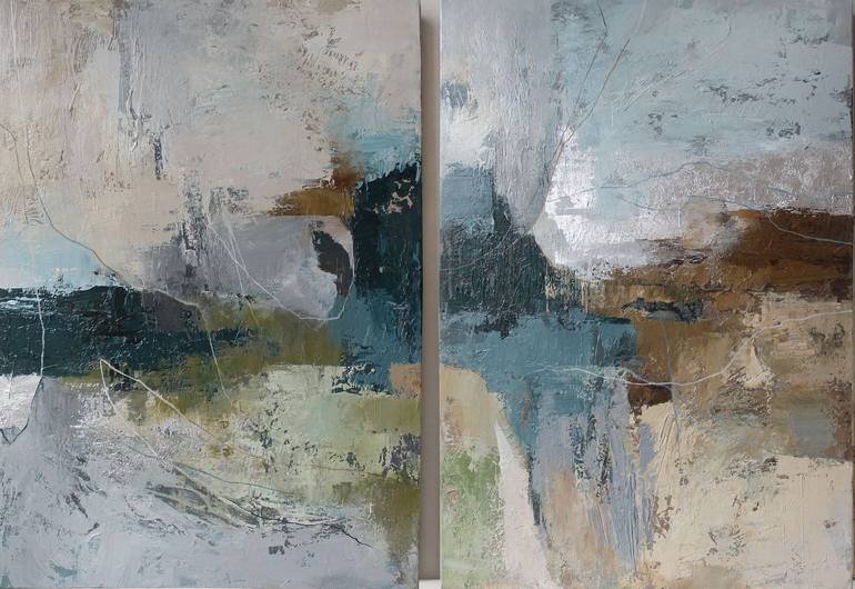 Print of Abstract Expressionism Abstract Paintings by Yana Chornobrovkinа