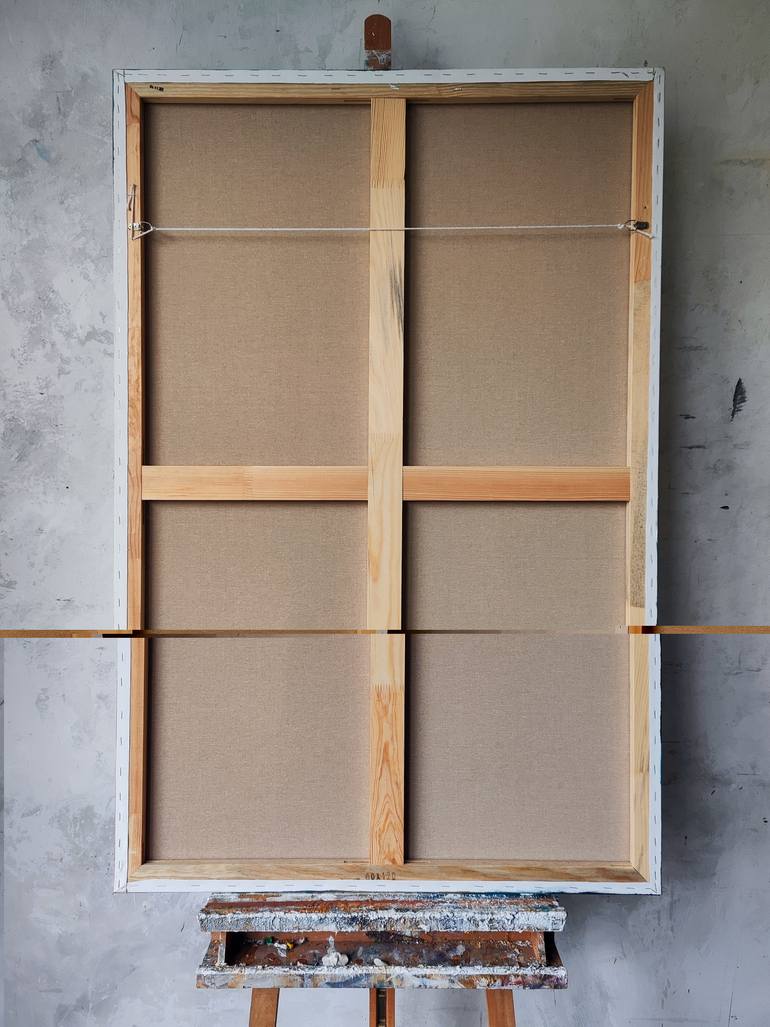 Original Minimalism Abstract Painting by Yana Sagan