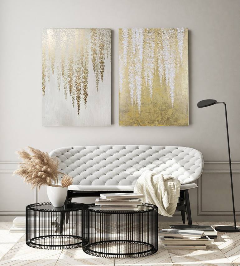 Original Abstract Expressionism Abstract Painting by Yana Sagan