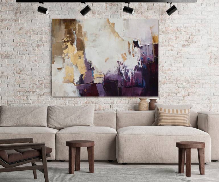 Original Modernism Abstract Painting by Yana Sagan
