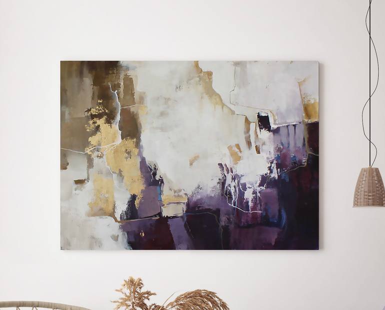 Original Modernism Abstract Painting by Yana Sagan