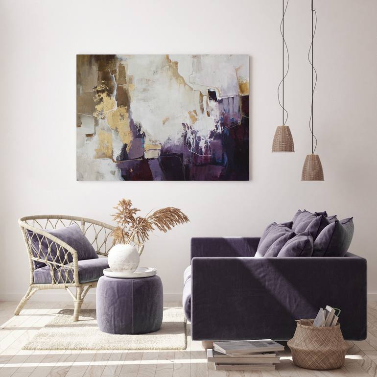 Original Modernism Abstract Painting by Yana Sagan
