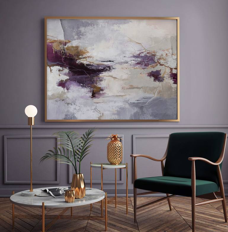 Original Minimalism Abstract Painting by Yana Sagan