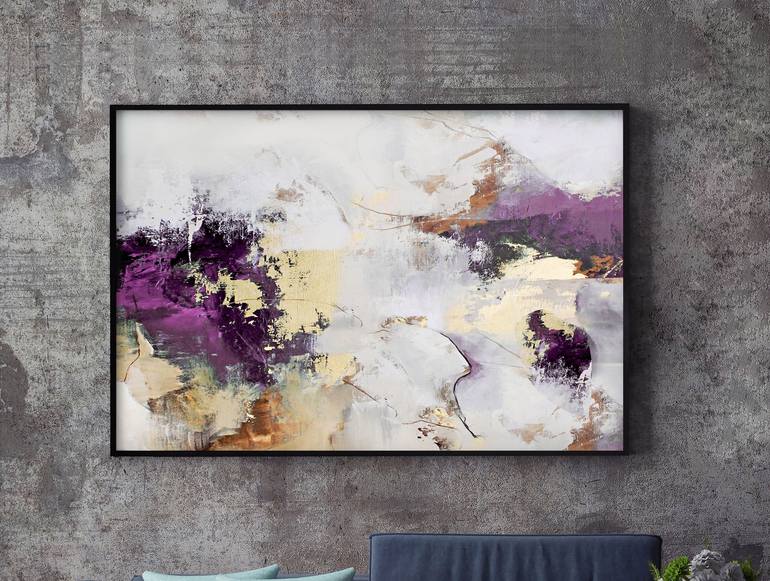 Original Contemporary Abstract Painting by Yana Sagan