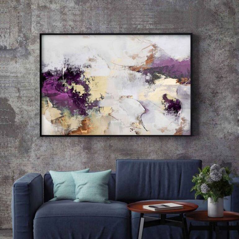 Original Modernism Abstract Painting by Yana Sagan