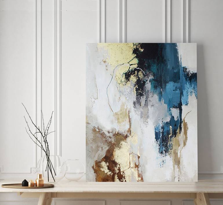 Original Modernism Abstract Painting by Yana Sagan