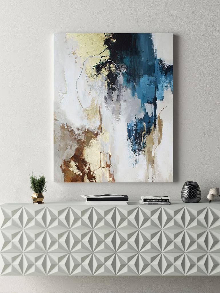 Original Modernism Abstract Painting by Yana Sagan