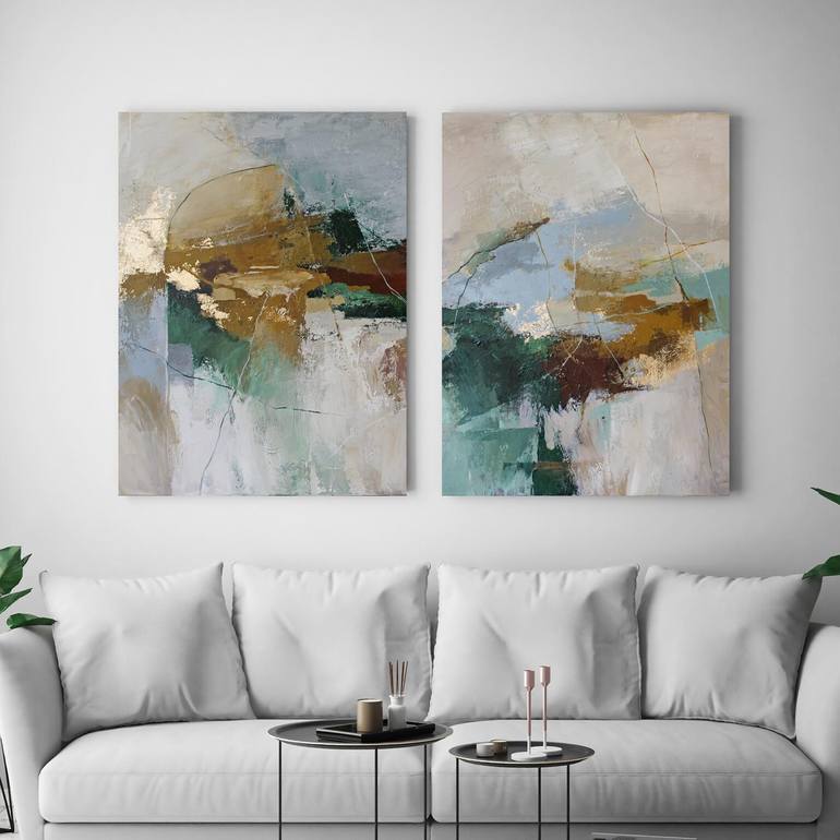 Original Modernism Abstract Painting by Yana Sagan