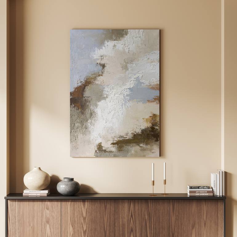 Original Modernism Abstract Painting by Yana Sagan