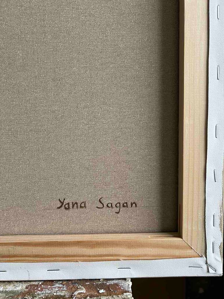 Original Modernism Abstract Painting by Yana Sagan