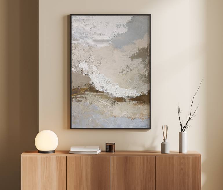 Original Abstract Animal Painting by Yana Sagan