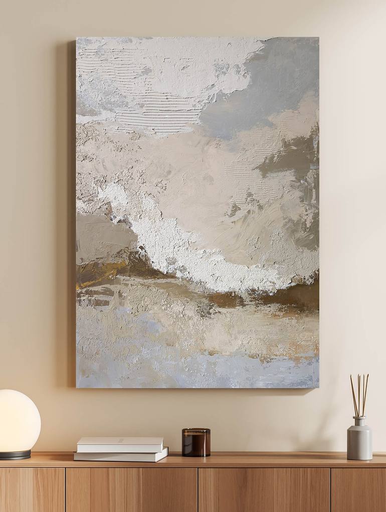 Original Abstract Animal Painting by Yana Sagan