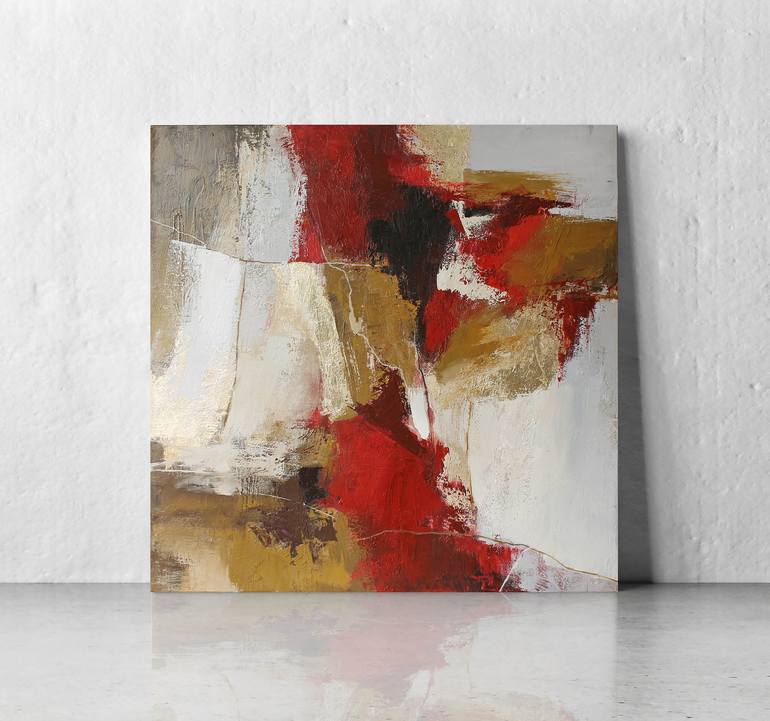 Original Minimalism Abstract Painting by Yana Sagan