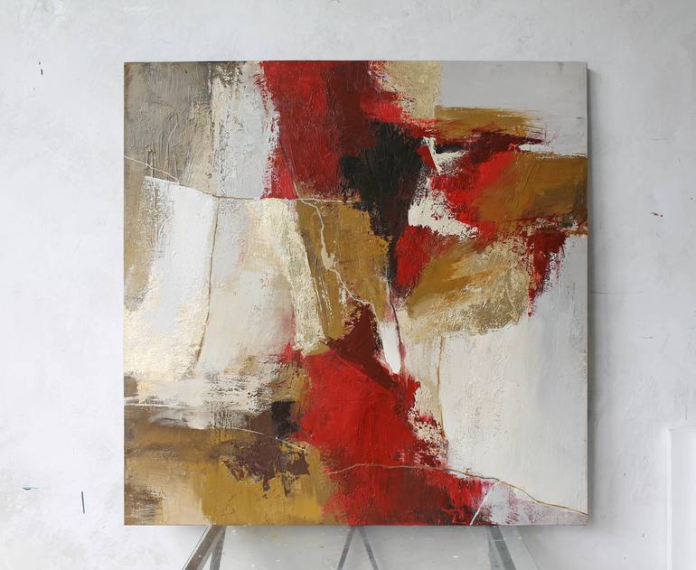 Original Minimalism Abstract Painting by Yana Sagan