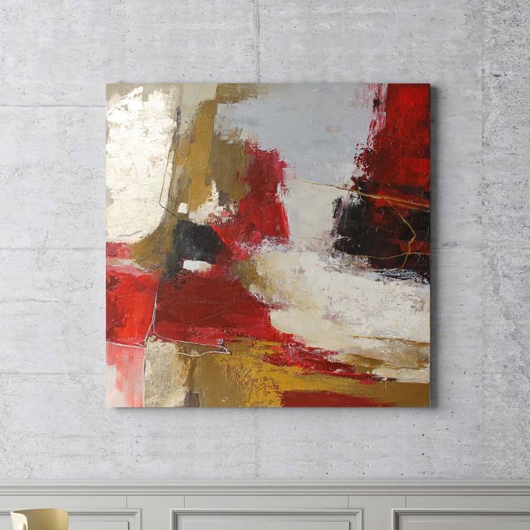 Original Minimalism Abstract Painting by Yana Sagan