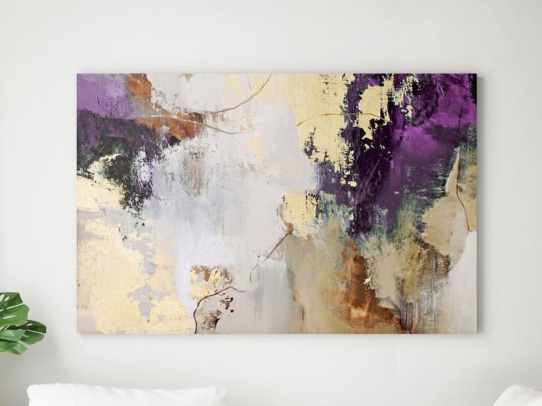 Original Modernism Abstract Painting by Yana Sagan