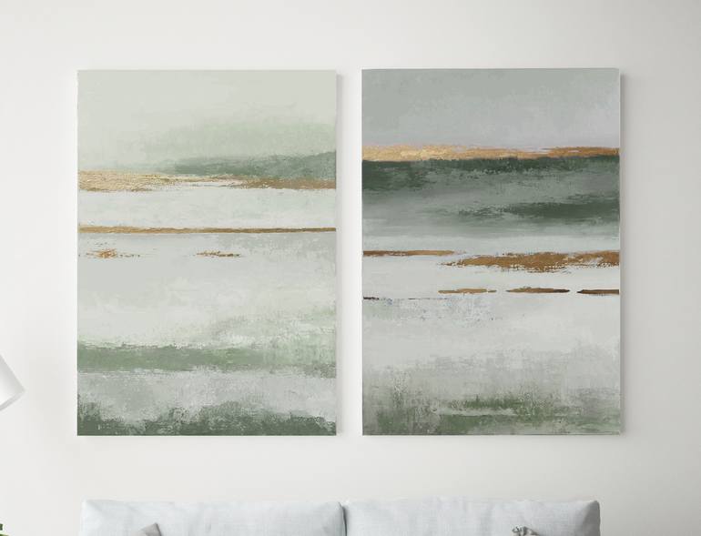 Original Modernism Abstract Painting by Yana Sagan