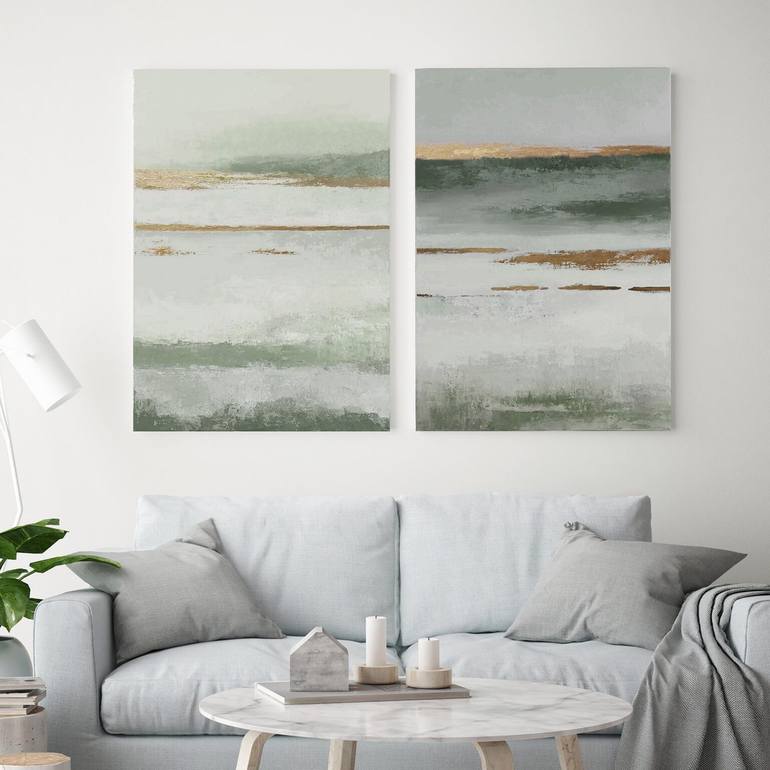 Original Modernism Abstract Painting by Yana Sagan