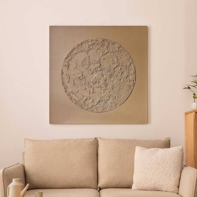 Original Abstract Outer Space Painting by Yana Sagan