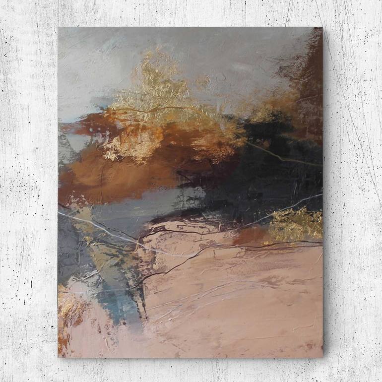 Original Minimalism Abstract Painting by Yana Sagan