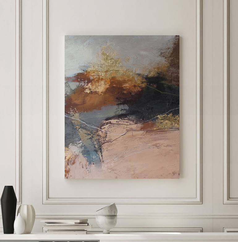 Original Minimalism Abstract Painting by Yana Sagan
