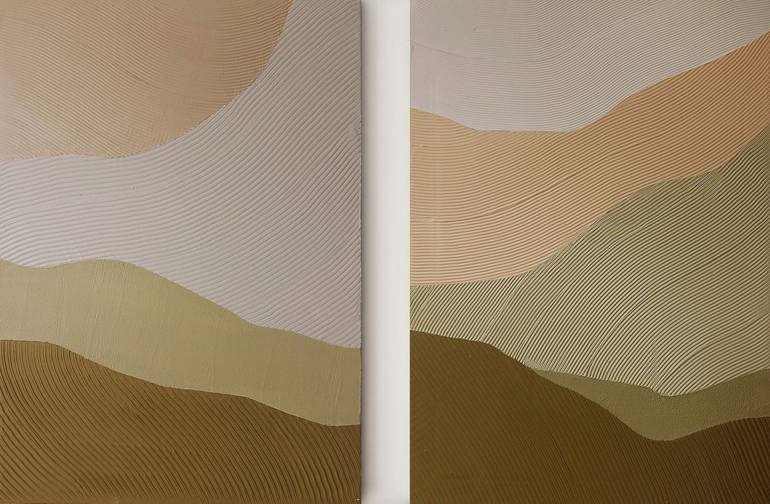 Original Modernism Abstract Paintings by Yana Chornobrovkinа