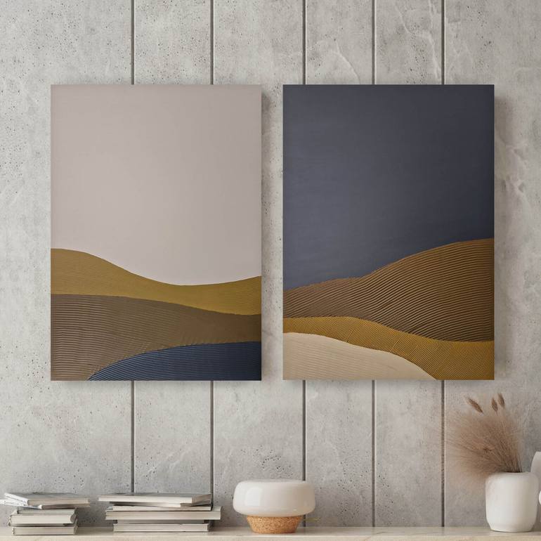 Original Abstract Painting by Yana Sagan