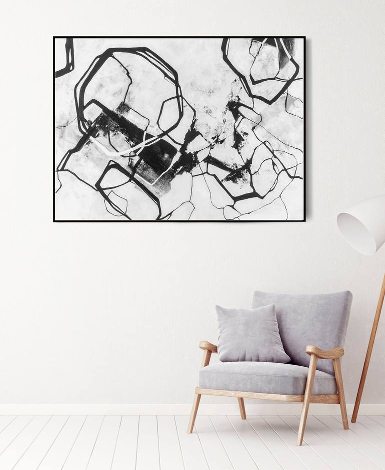 Original Modernism Abstract Painting by Yana Sagan