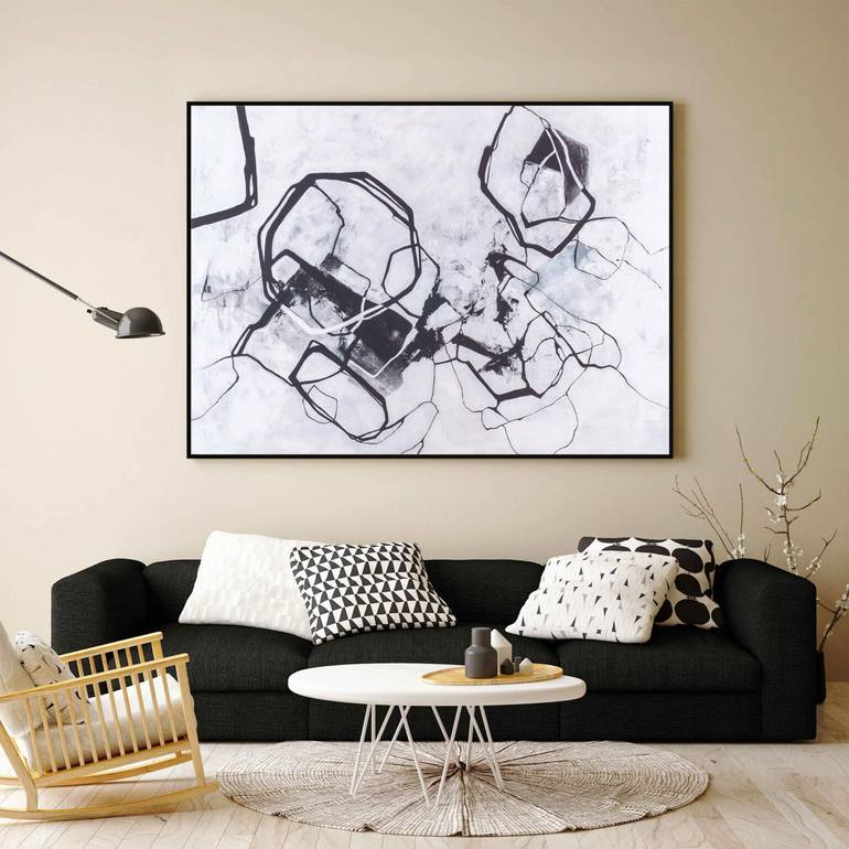 Original Modernism Abstract Painting by Yana Sagan