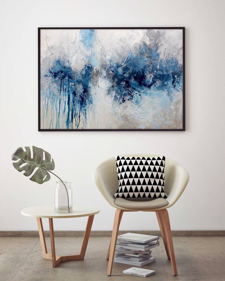 Original Minimalism Abstract Painting by Yana Sagan