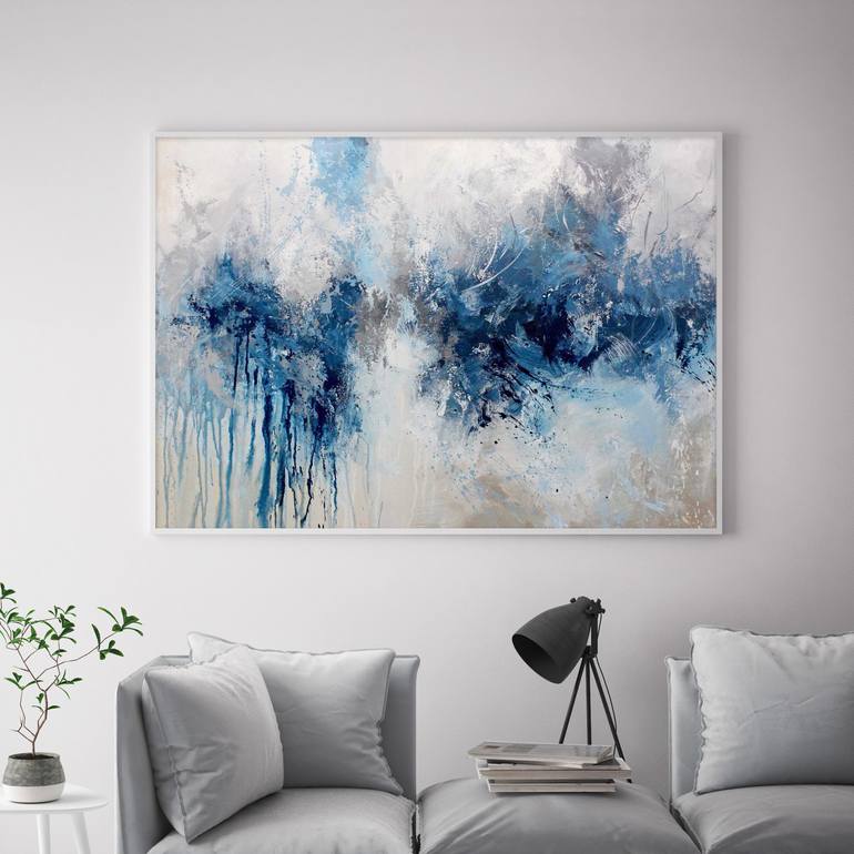 Original Minimalism Abstract Painting by Yana Sagan