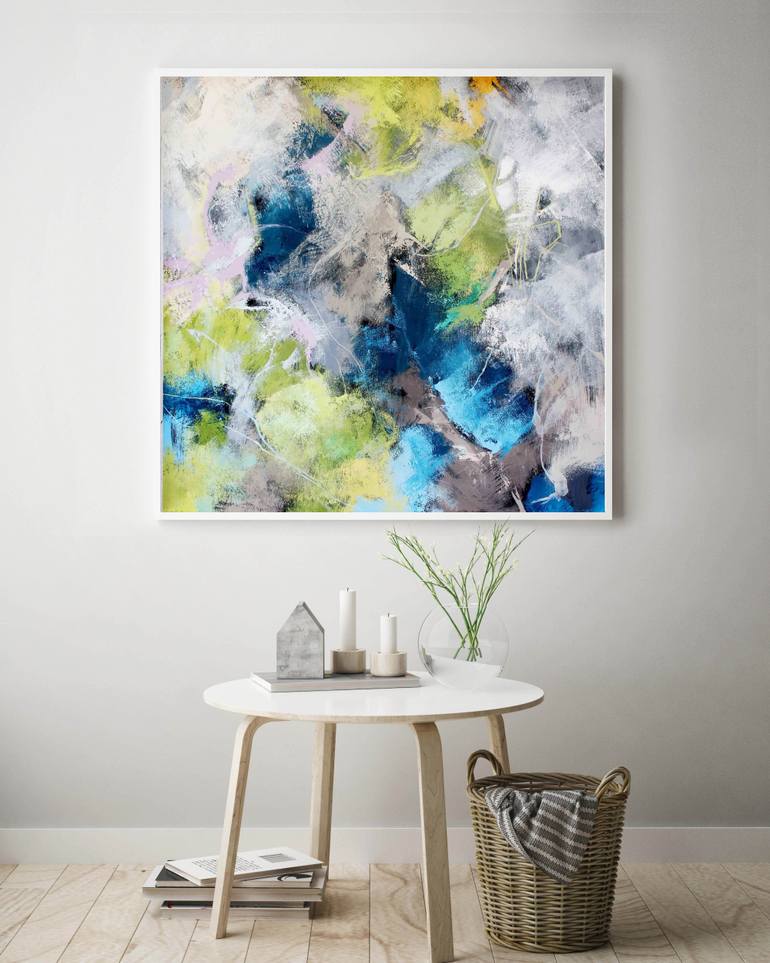 Original Minimalism Abstract Painting by Yana Sagan