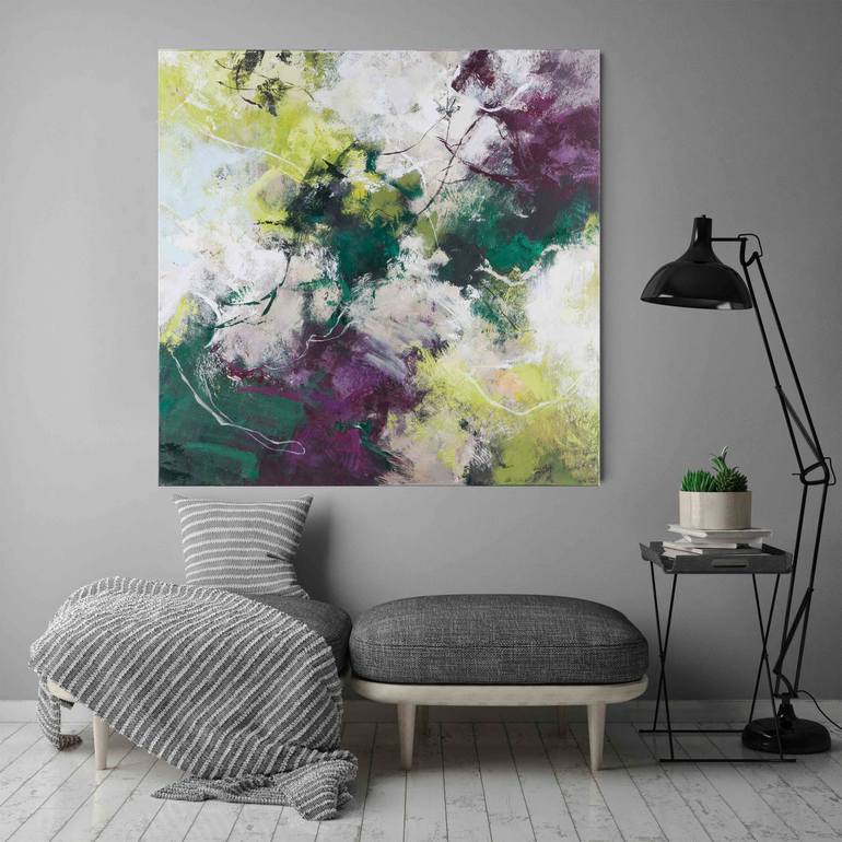 Original Modernism Abstract Painting by Yana Sagan